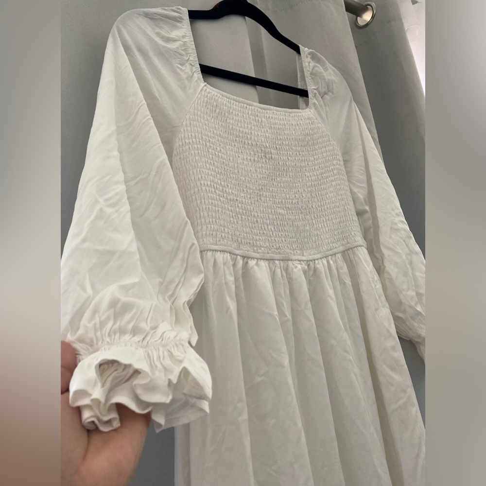 Lace trim maxi dress - Picture 4 of 10